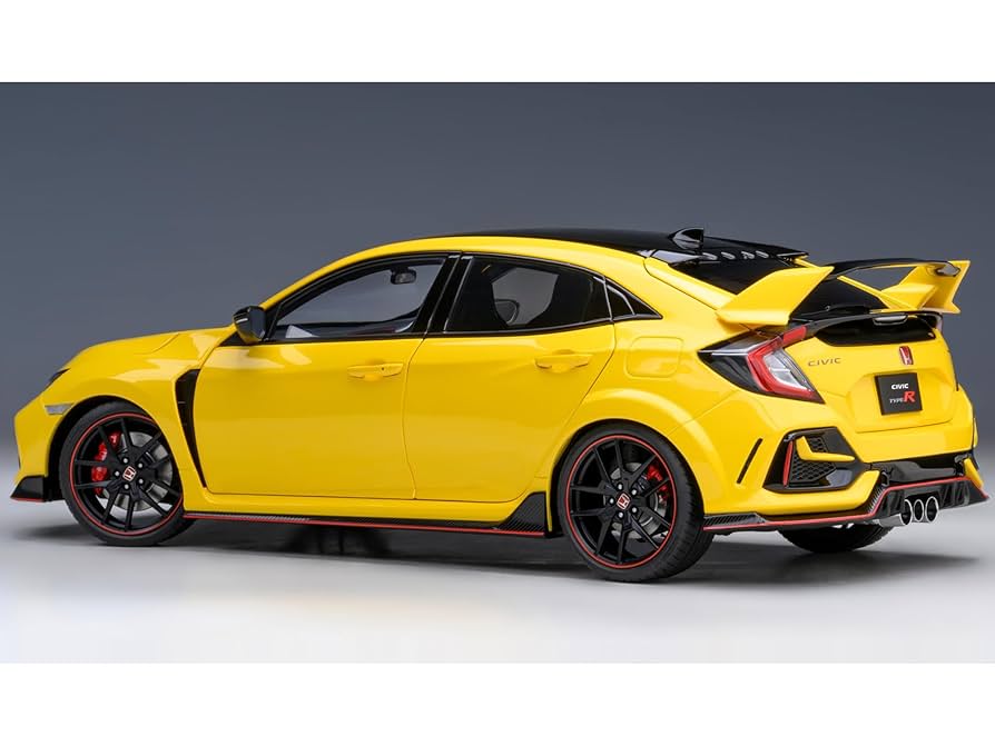 AUTOart Honda CIVIC TYPE R (FK8)新品 1/18 AUTOart 2021 Honda Civic Type R (FK8) (Racing Blue
